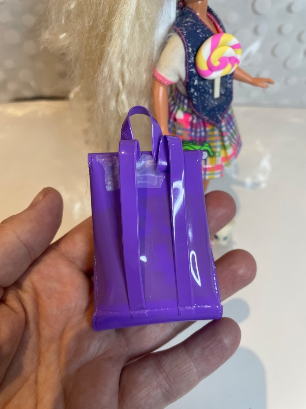 Vintage 1994 🎒🛝Stacie Polly Pocket doll - Picture 7 of 16